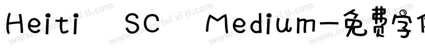 Heiti SC Medium字体转换